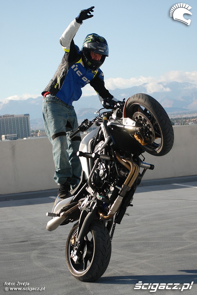 Rider in Las Vegas Nick Apex