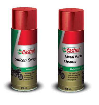 silicon spray i metal parts cleaner