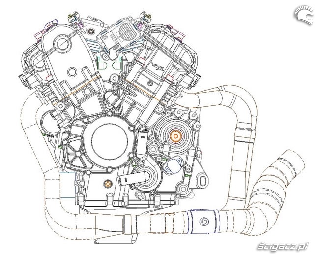 Aprilia v4 engine 2