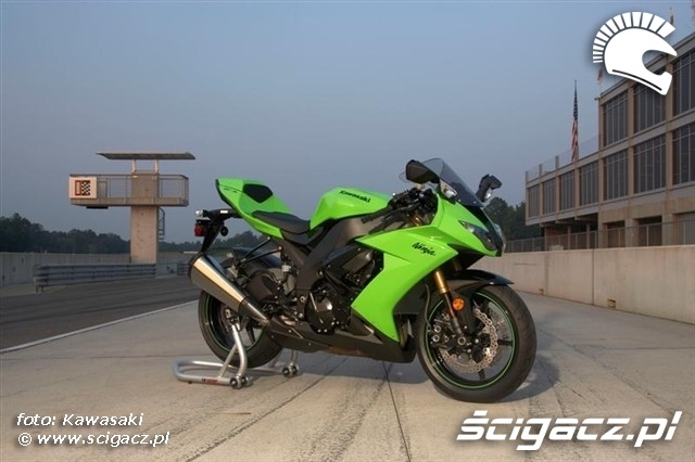 pozowanie Kawasaki ZX-10R 2008