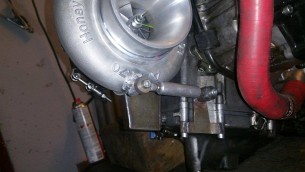 Mocowanie turbosprezarki Haybusa Turbo
