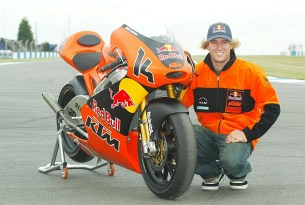 2005 KTMs 250cc GP Anthony West