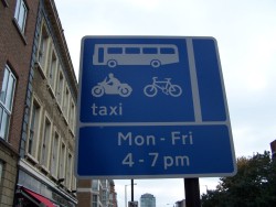 Znaki w Londynie