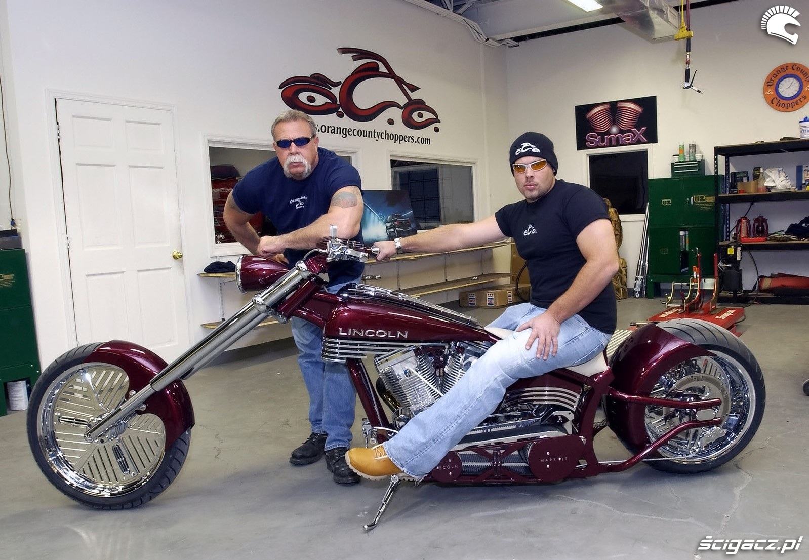 Zdjęcia OCC Lincoln chopper Custom Bikes jak kiedy dlaczego