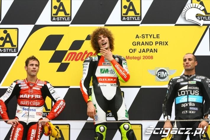 2008 Motegi Simoncelli na podium