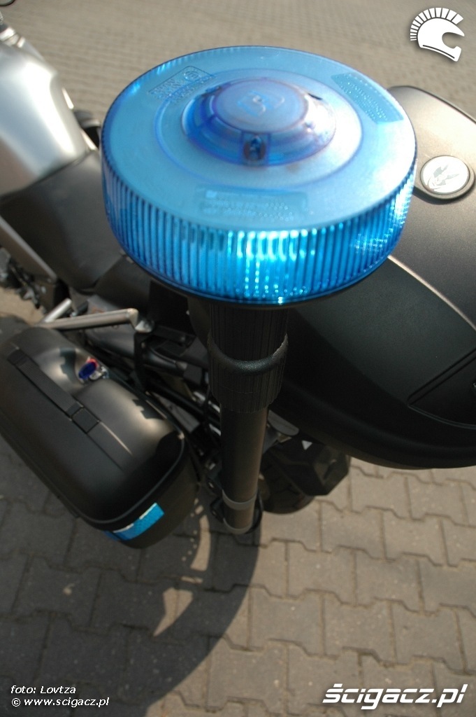 Policyjna CBF1000 tylna lampa