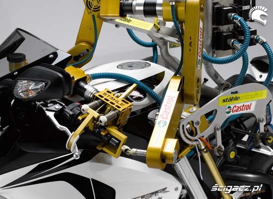 Flossie robot testowy