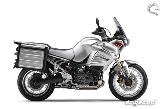 Yamaha XT1200Z Super Tenere tech silver prawy profil