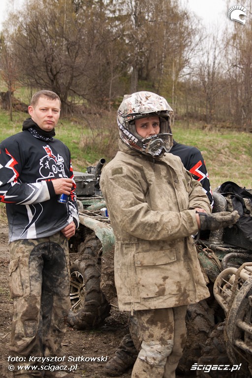 przygotowania do jazdy Przeprawowy Puchar Polski ATV 2014
