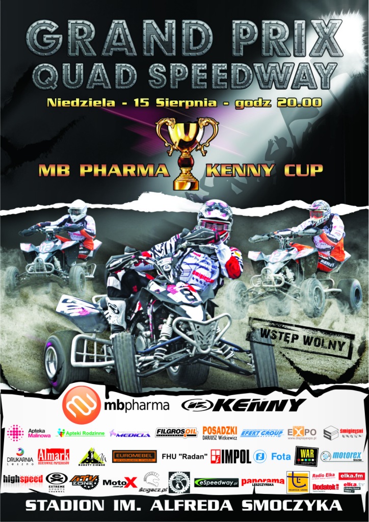 Plakat MB Pharma KENNY Cup