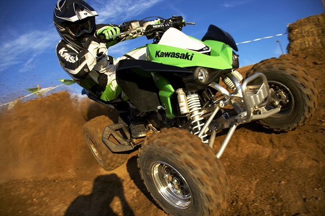 Kawasaki KFX 450R wertepy