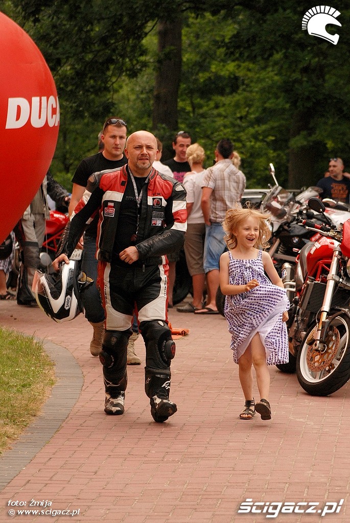 Tata i corka zlot Ducati
