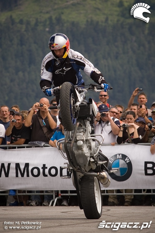 christian pfeiffer pokazy stunt bmw motorrad 2008