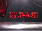 f the factory customize