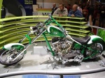 Birmingham Show zielone moto