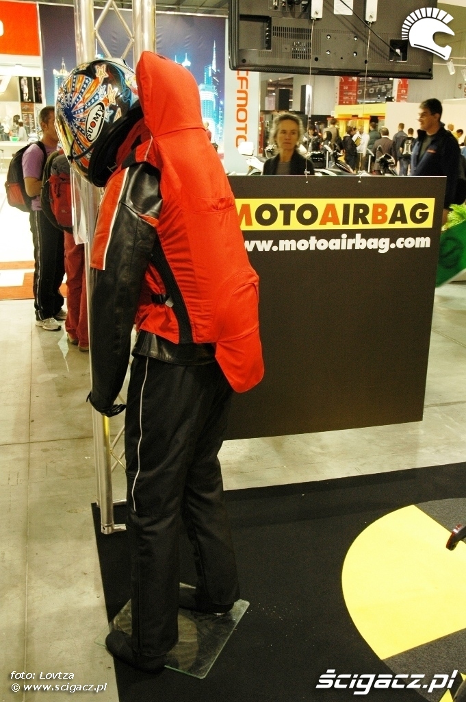 EICMA Milan 2009 motorcycle airbag