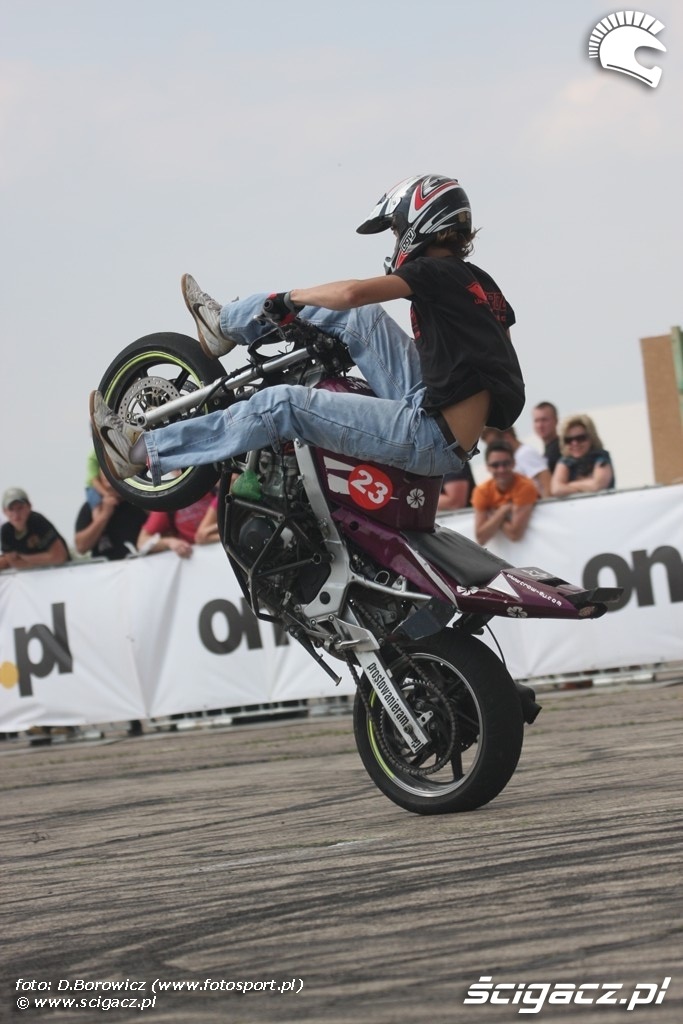 Stunt show Extreme Moto 2010 Bemowo Sobota 12