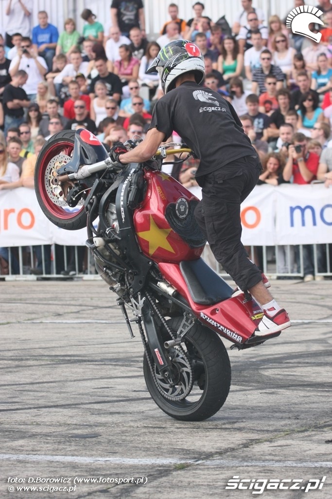 Stunt show Extreme Moto 2010 Bemowo Sobota 2