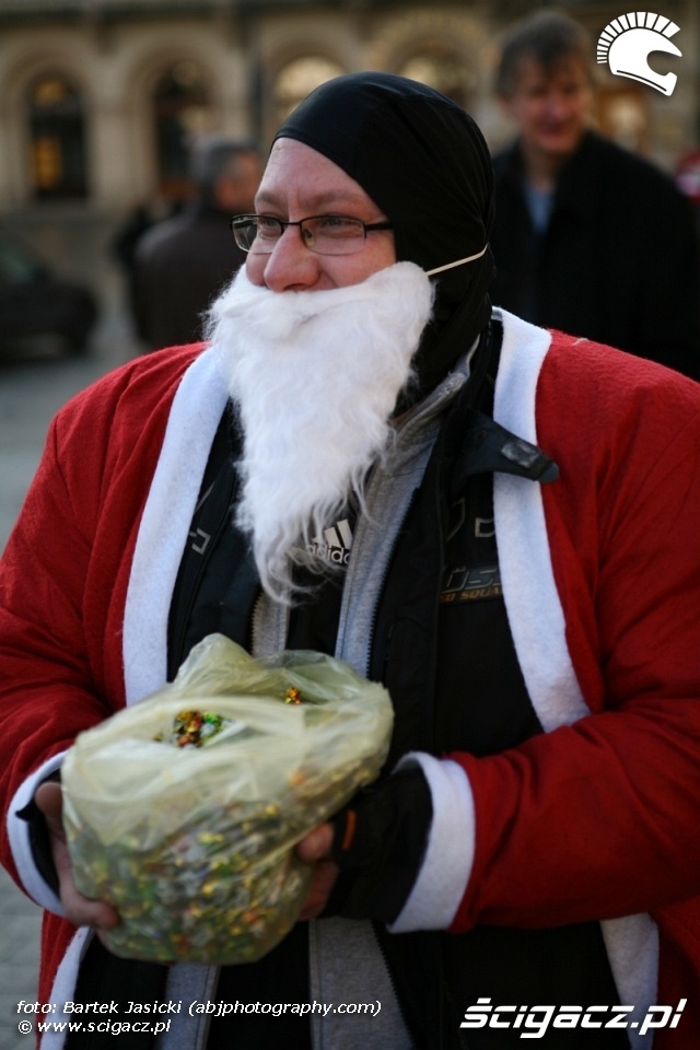 Mikolaje na motocyklach Krakow 30