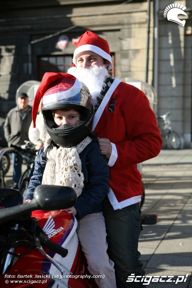 Mikolaje na motocyklach Krakow 46