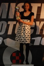 Gosia Mieloch z pucharem