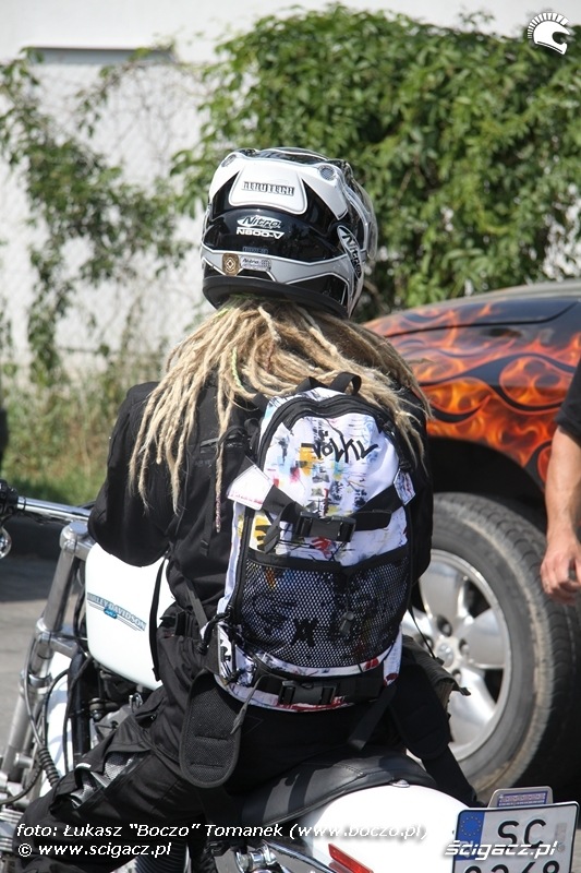rasta Harleyowiec Motocyklowa Niedziela na BP wroclaw