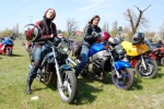 dziewczyny na motocyklach motocyklowa niedziela na BP w Poznaniu 2010