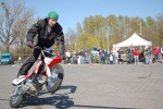 pocket stunt motocyklowa niedziela na BP w Poznaniu 2010