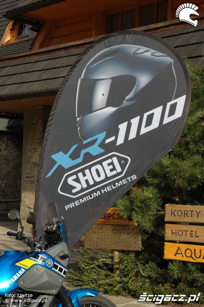 Baner reklamowy shoei xr-1100