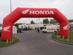 brama honda stacja BP motocyklowa niedziela BP 2010
