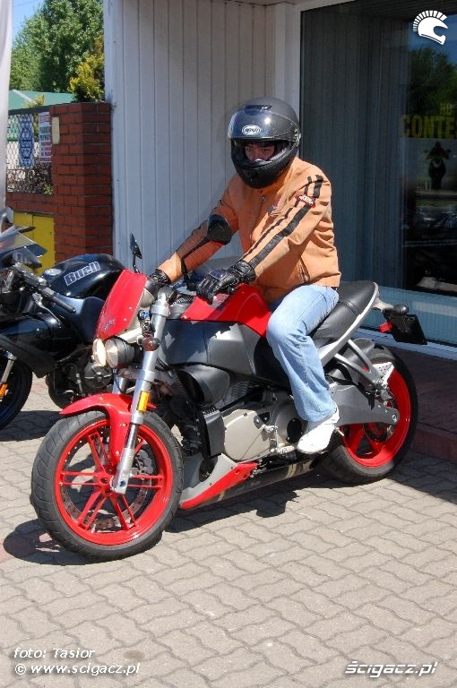 Buell XB 12S wyjazd na miasto