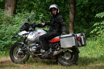 Lipowski Marek na motocyklu