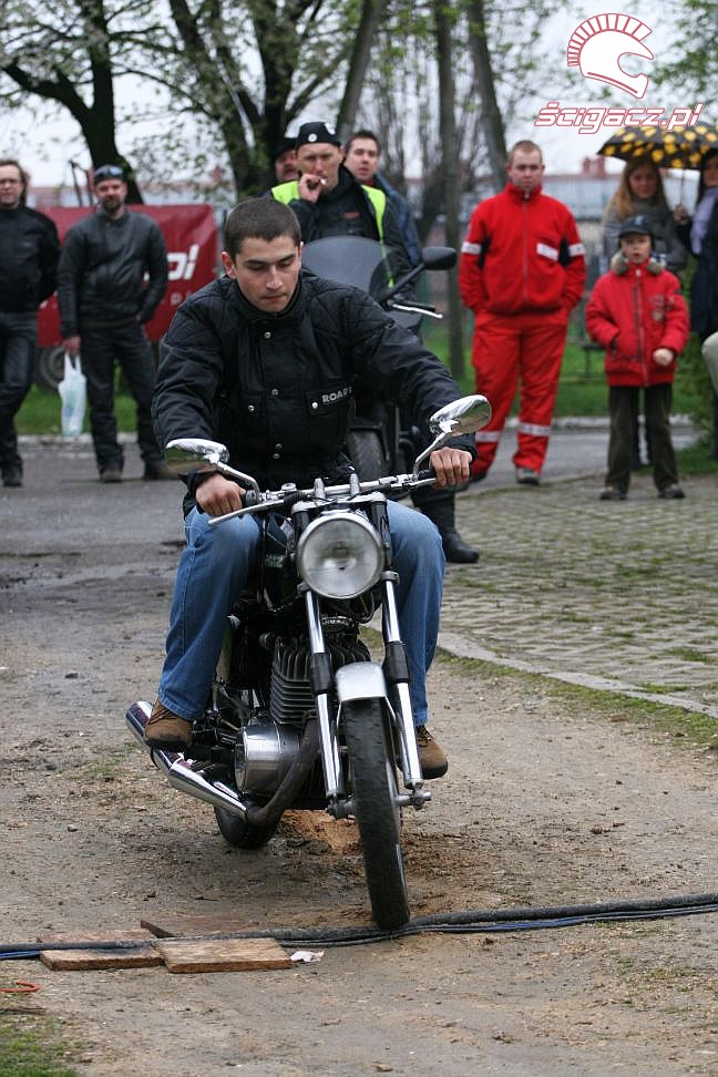 jazda motocyklem otwarcie sezonu czestochowa 2008