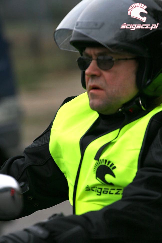 motocyklista kamizelka scigacz otwarcie sezonu czestochowa 2008