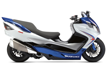 Suzuki Burgman Sport side