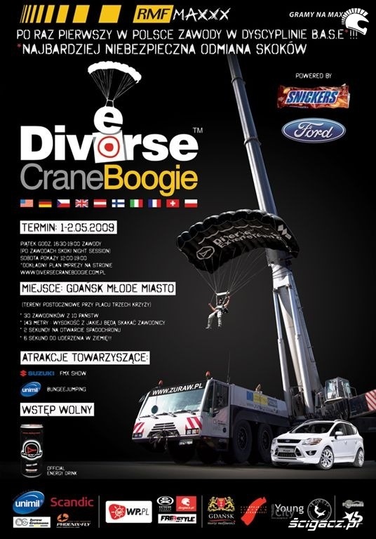 Diverse Crane Boogie official poster