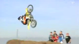 Jim DeChamp Motorcycle Frontflip Land