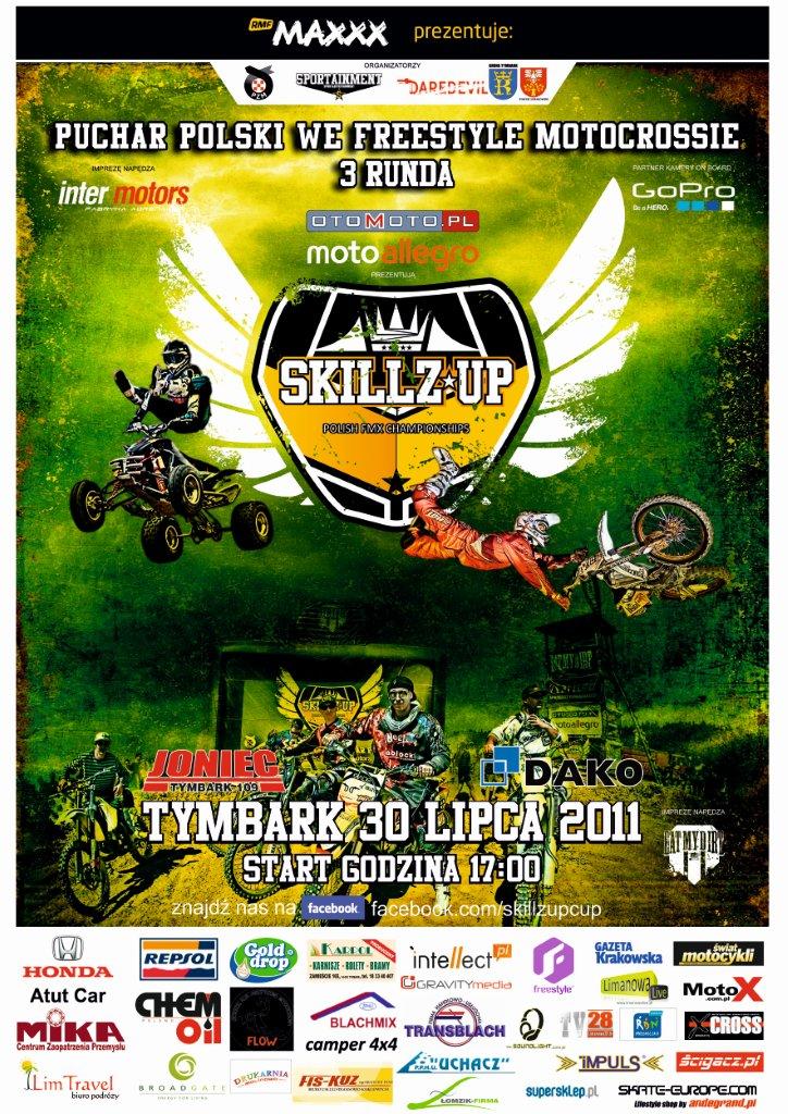 Skillz Up Cup 3 Runda Tymbark 2011 Poster