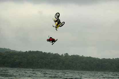 Travis Pastrana hydrojump lot