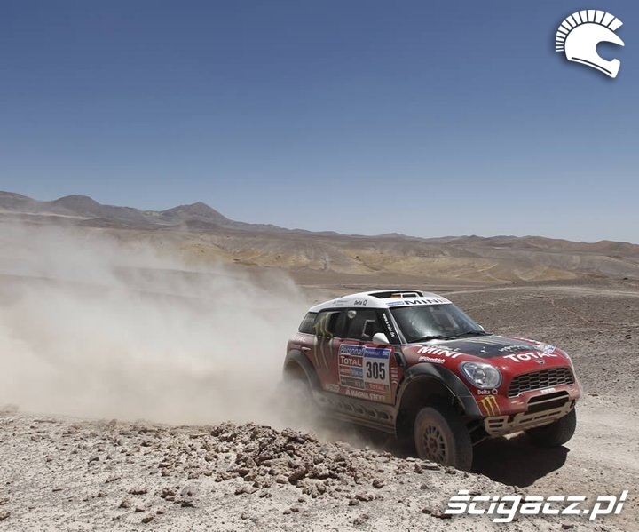 samochod mini Rajd Dakar 2011 etap 5