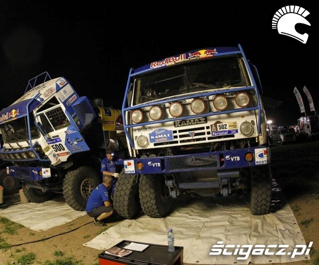naprawa ciezarowek kamaz Rajd Dakar 2011