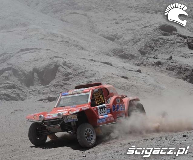samochod nr 333 Dakar2011 stage 4