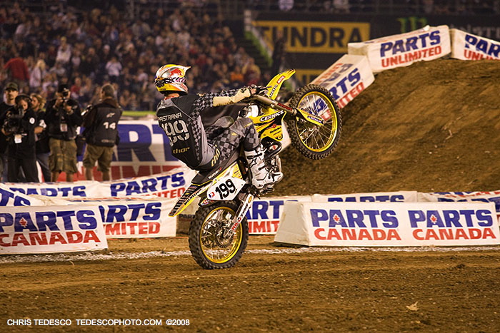 Pastrana wheelie