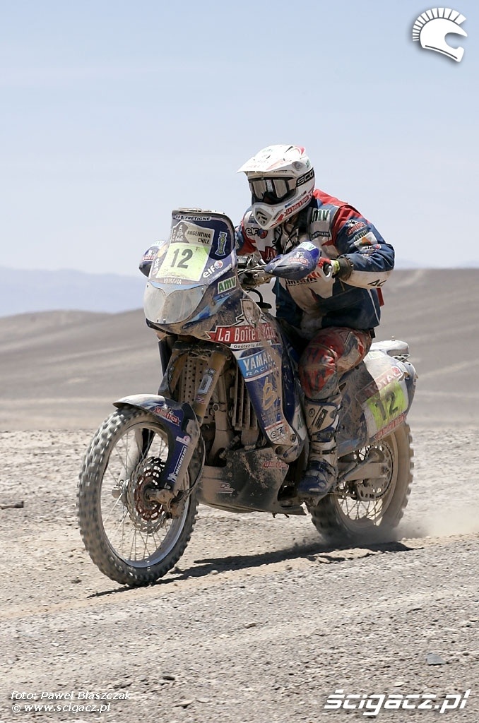 David Fretigne Yamaha Dakar