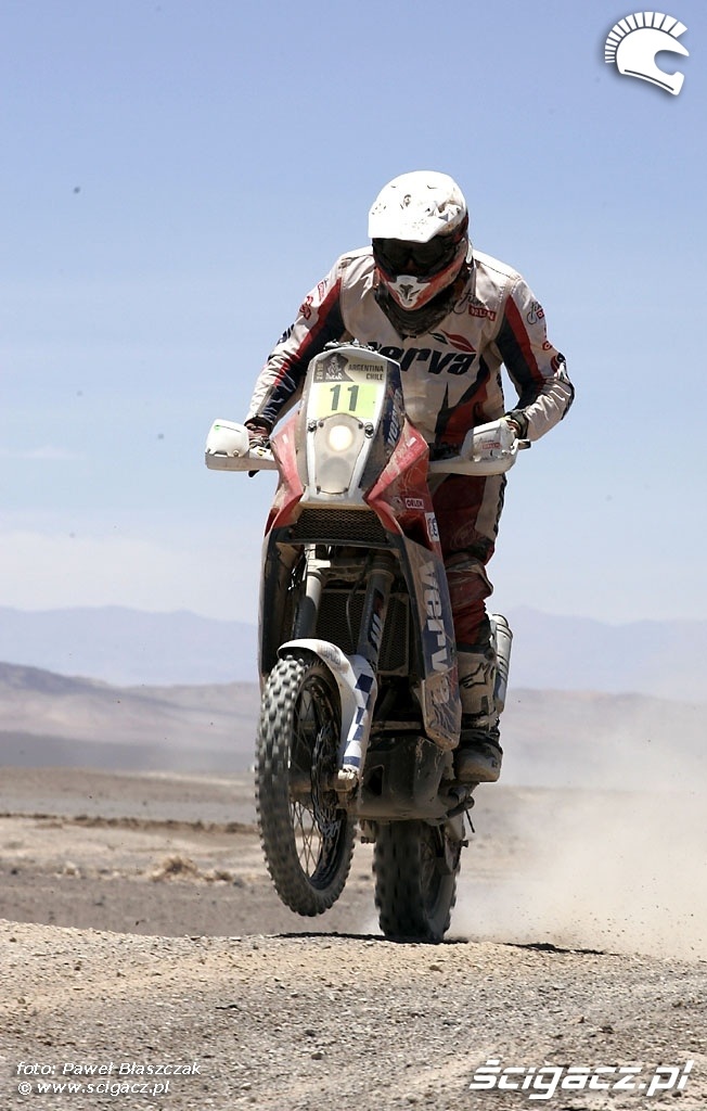 Kuba Przygonski etap 5 Dakar 2010