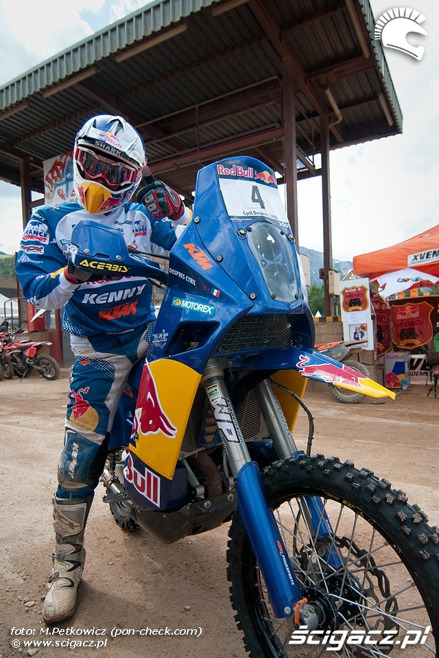 depres cyril dakar ktm