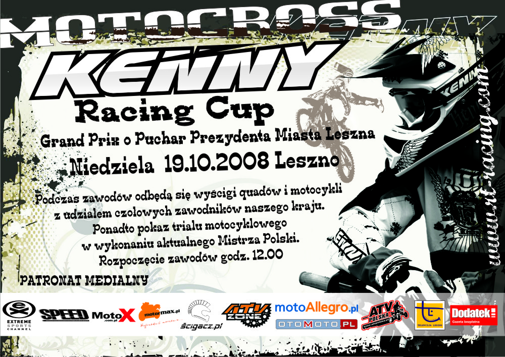 KENNY Racing Cup II plakat media