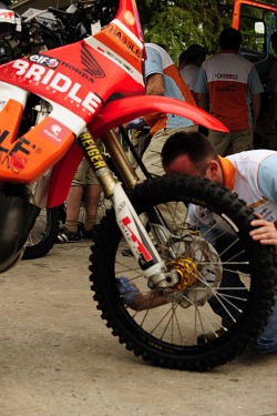 Kosmetyka motocykla Dakar