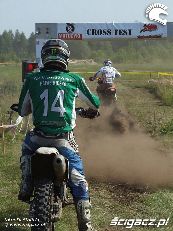 Rafal Kiczko cross test