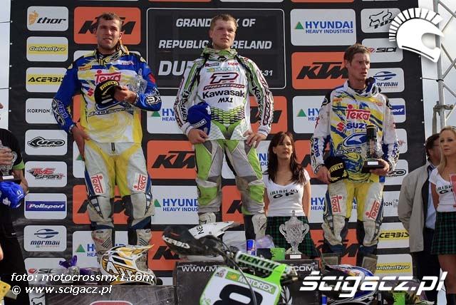 MX1 podium